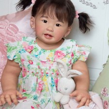 Bambola Reborn 28" rifinita