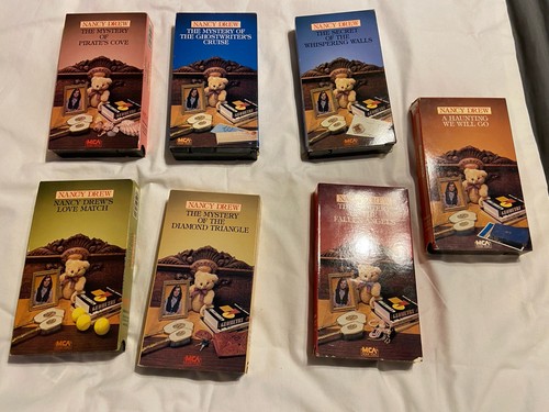 Nancy drew vhs tape lot - nancy,
