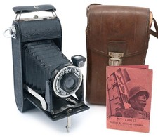 Ro.To Ardita WWII fascist rara 6x9 italian folding camera made in Italy.