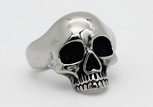 Anello teschio piccolo unisex - teschio,