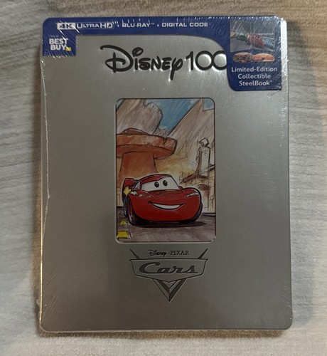 Disney cars 100 steelbook - disney, 4k