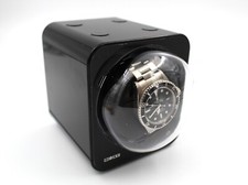 Watch Winder Nero Carica Orologi Automatici Nuovo  Ottima Qualità Monoposto