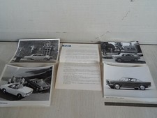 COMUNICATO STAMPA ORIGINALE 1963 SALONE GINEVRA FIAT 1600 OSCA 2300 1300 ETC