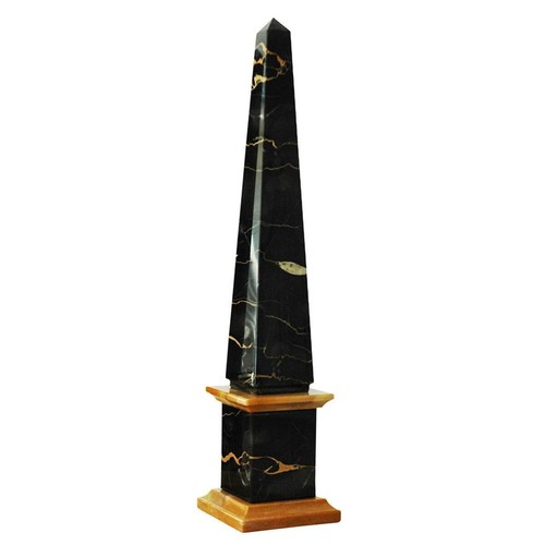 Obelisco classico marmo nero - obelisco,