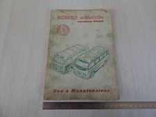 Libretto Manuale Originale USO