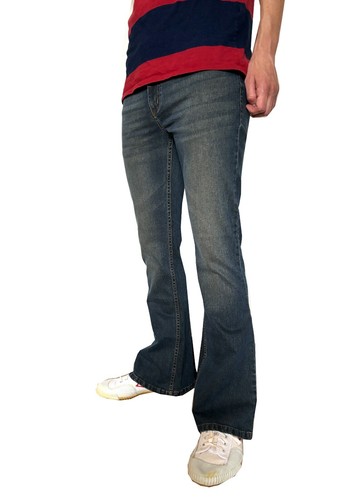 Jeans uomo blu - , sbiadito