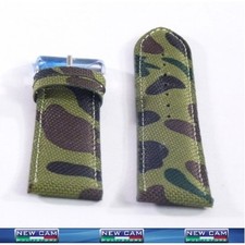CINTURINO OROLOGIO TESSUTO 20MM MILITARE MIMETICO CAMOUFLAGE