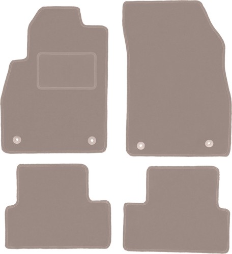 Tappetini velluto beige - tappetini,