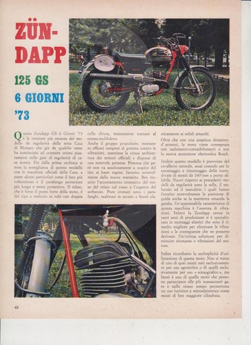 Advertising moto zundapp - moto,