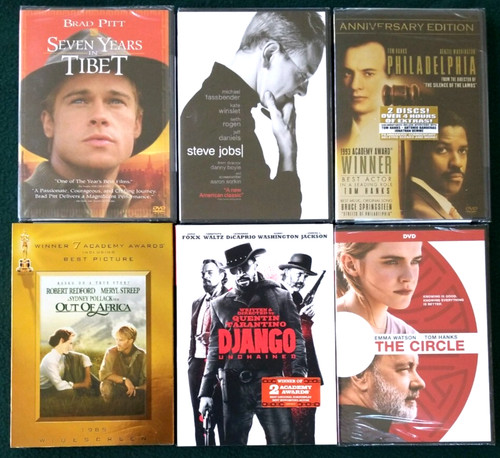 Brand new sealed dvds 7 - sealed, dvds: