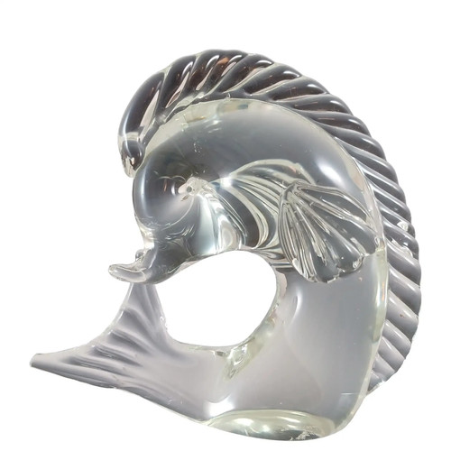 Scultura pesce vetro - scultura,