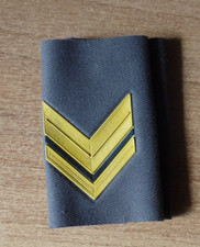 Sergente - Esercito Italiano - paio gradi tubolari per mimetica - anni 70/80