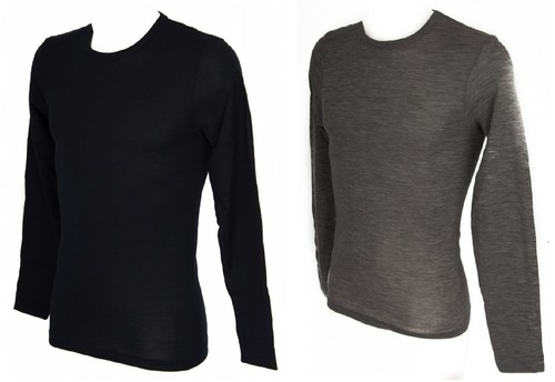 Mens wool silk long sleeve - mens, &
