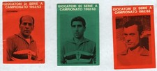 TRE FIGURINE NUZZI 1962-63