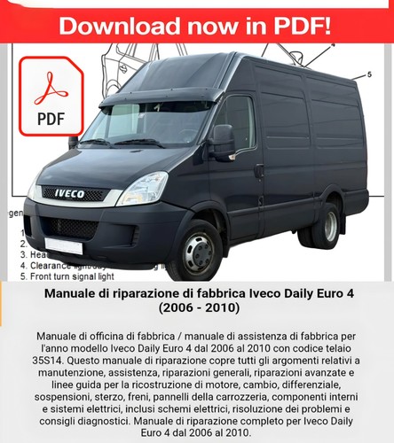 Manuale officina iveco daily - manuale,