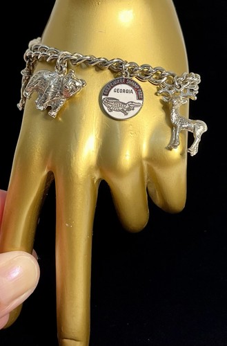 Bracciale vintage tono - , argento