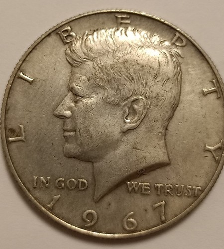 Usa half dollar 1967 - 1/2,