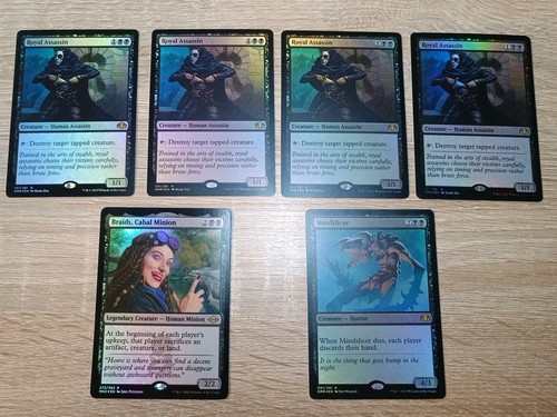 Lotto carte magic - 6, rare