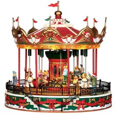 Santa Carousel Carnival Lemax Cod 34682