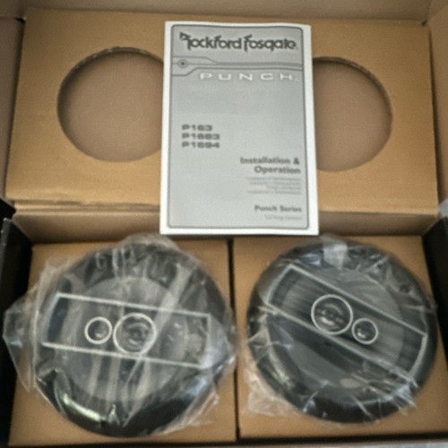 Rockford fosgate p163 - rockford,