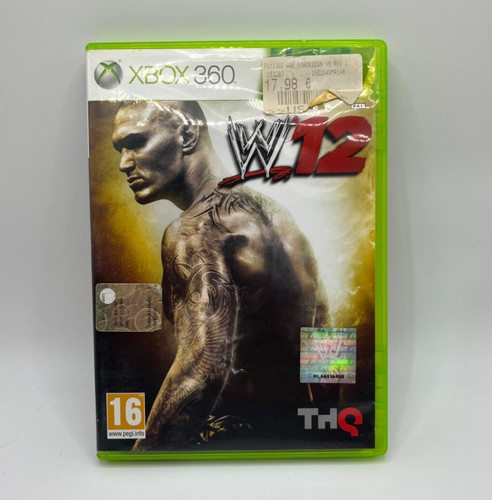 Wrestling xbox 360 gioco - w,