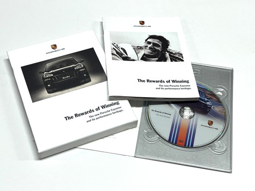Brochure dvd porsche cayenne - brochure,