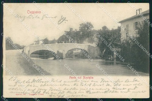Milano cuggiono ponte - ponte, naviglio