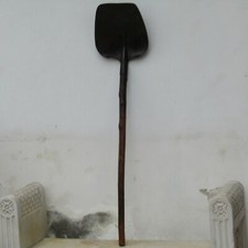 VECCHIA PALA VANGA IN FERRO FORGIATO - ARTE CONTADINA - ITALIA - META' DEL 900