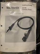 Sonda TEKTRONIX P6106 10:1 250MHz nuova/inutilizzata per oscilloscopio ad esempio 475, 7A26, 485