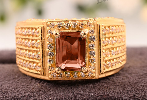 Anello uomo citrino - uomo, giallo