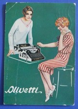 Macchina da scrivere Olivetti M20 (illustratore M. Dudovich)