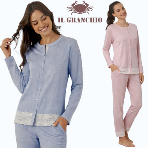 Pigiama donna estivo - aperto, in