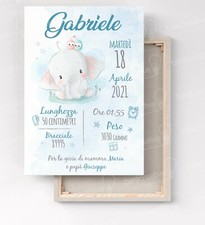 Quadro nascita 30x40 bambini - quadro, 30x40 