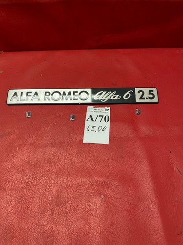 Scritta alfa romeo - scritta, 2.5