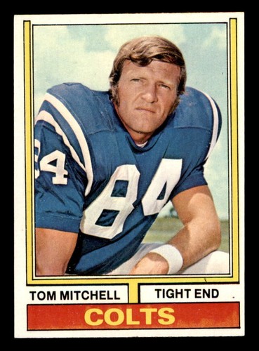 1974 topps football 248 tom - football,