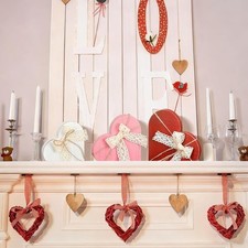 Decorazione cuore in legno