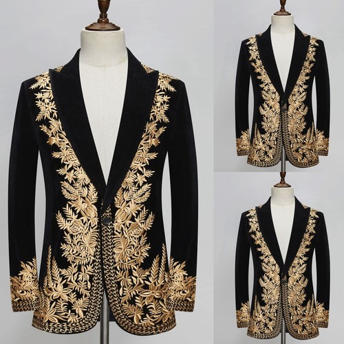 Giacca uomo ricamo - , oro
