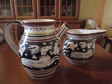 lotto di 2 brocca e caraffa