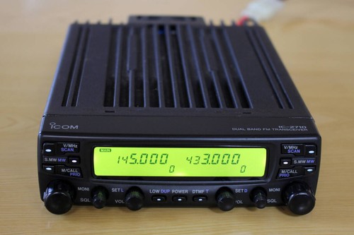 Radio mobile icom - radio, ic-2710d