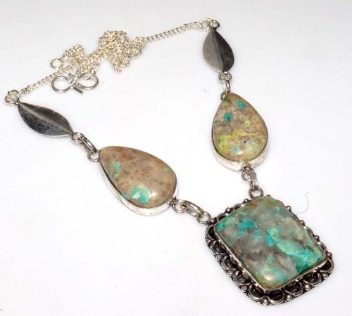 Collana crisocolla graziosa - collana,