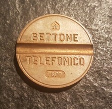 Gettone telefonico 7807 raro - telefonico, +