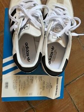 Adidas Samba Uomo OG 43 1/3 Bianche nere scarpe sneakers