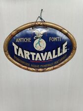 insegna vintage originale litho fonti Tartavalle Valsassina Como sign