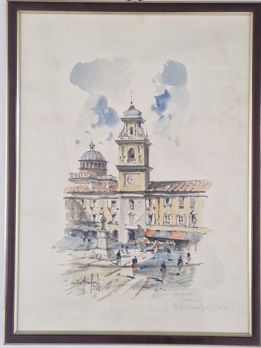 Sergio manfredi acquerello - manfredi,