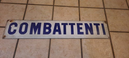 Targa militare molto rara - molto,