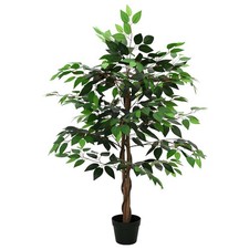 Pianta ficus artificiale verde - ficus,
