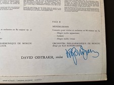 David oistrakh signed - david, lp
