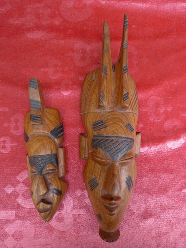 Belle maschere legno - 2,