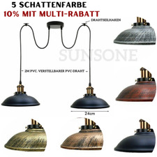 Lampada a sospensione vintage
