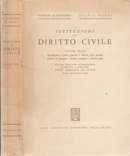 Istituzioni diritto civile - di,